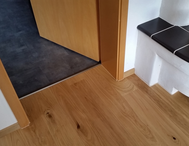 Parkett Eiche Click Vinyl Fliesenoptik